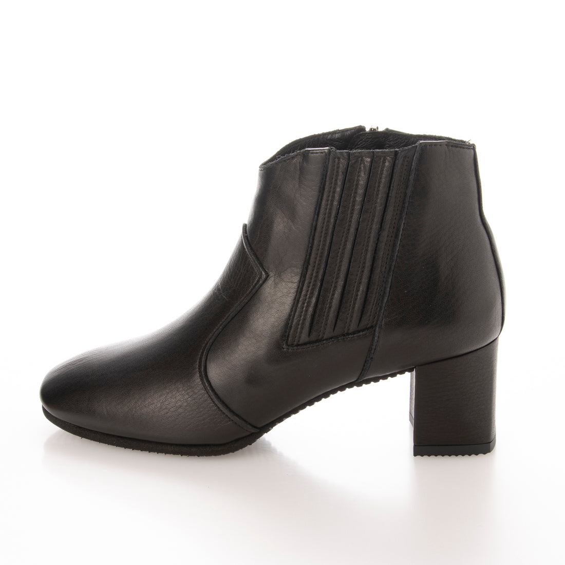 モード エ ジャコモ ディッシィ MODE ET JACOMO DICI 【3E】ウエスタンタイプチャンキーヒールショートブーツ