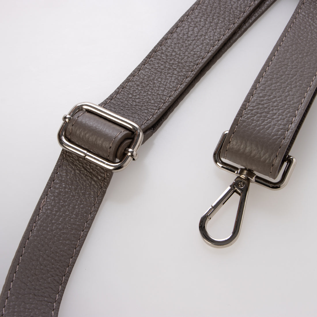 モードフルーレ MODE FOURRURE イタリアンカーフボディバッグ (グレー) グレー