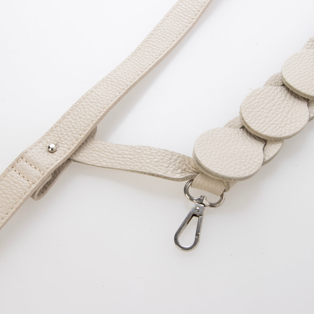 モードフルーレ MODE FOURRURE イタリアンカーフ台形ショルダーバッグ (スカイ) スカイ