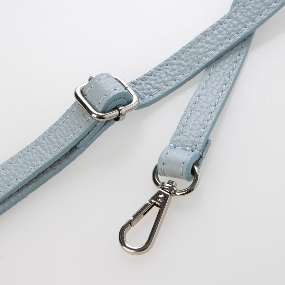 モードフルーレ MODE FOURRURE イタリアンカーフ金具付2WAYハンドバッグ (スカイ) スカイ