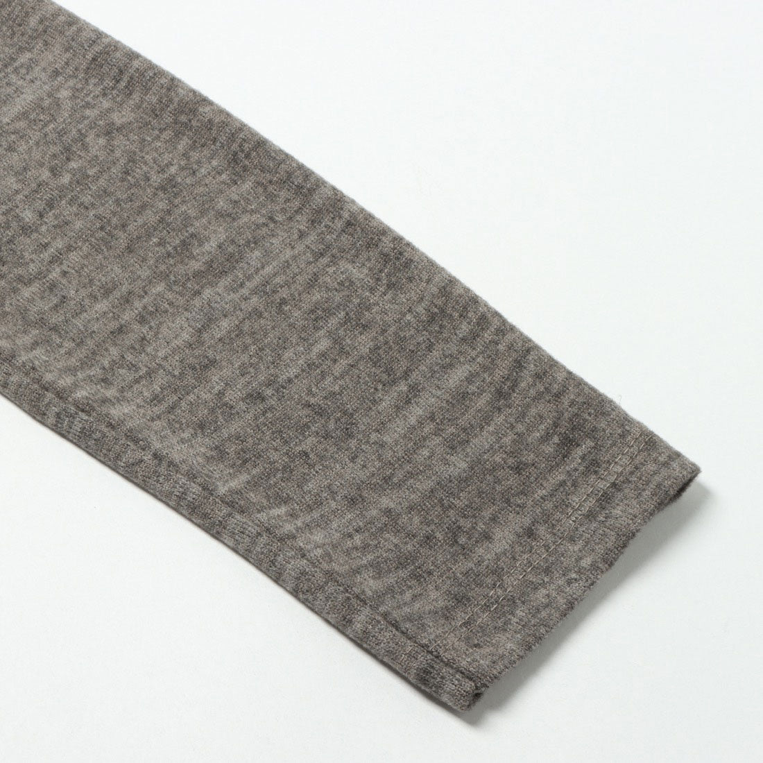 モードフルーレ MODE FOURRURE イタリア製メンズ長袖カットソー (ブラウン) ブラウン