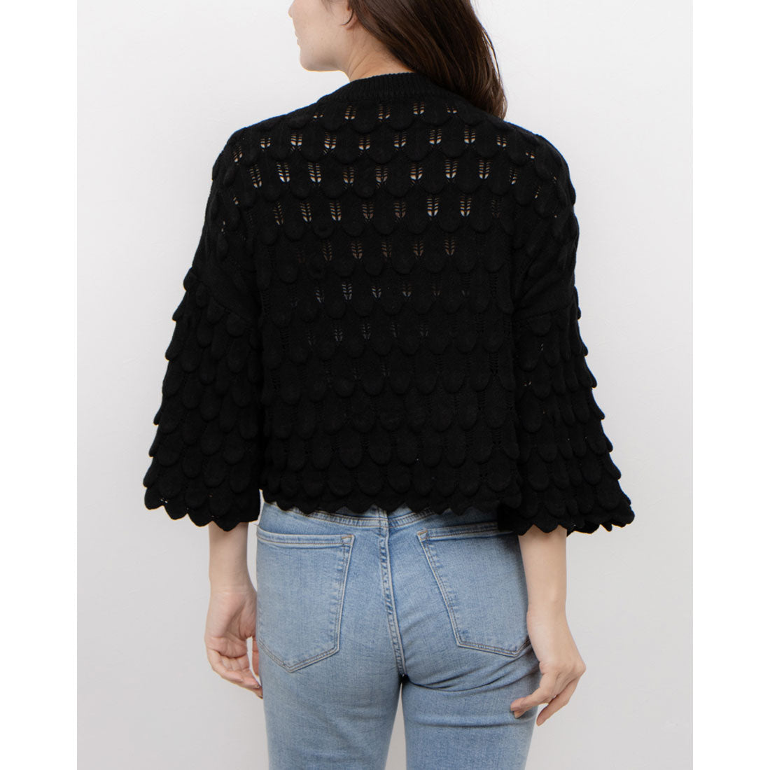 モードフルーレ MODE FOURRURE イタリア製ソフトタッチセーター