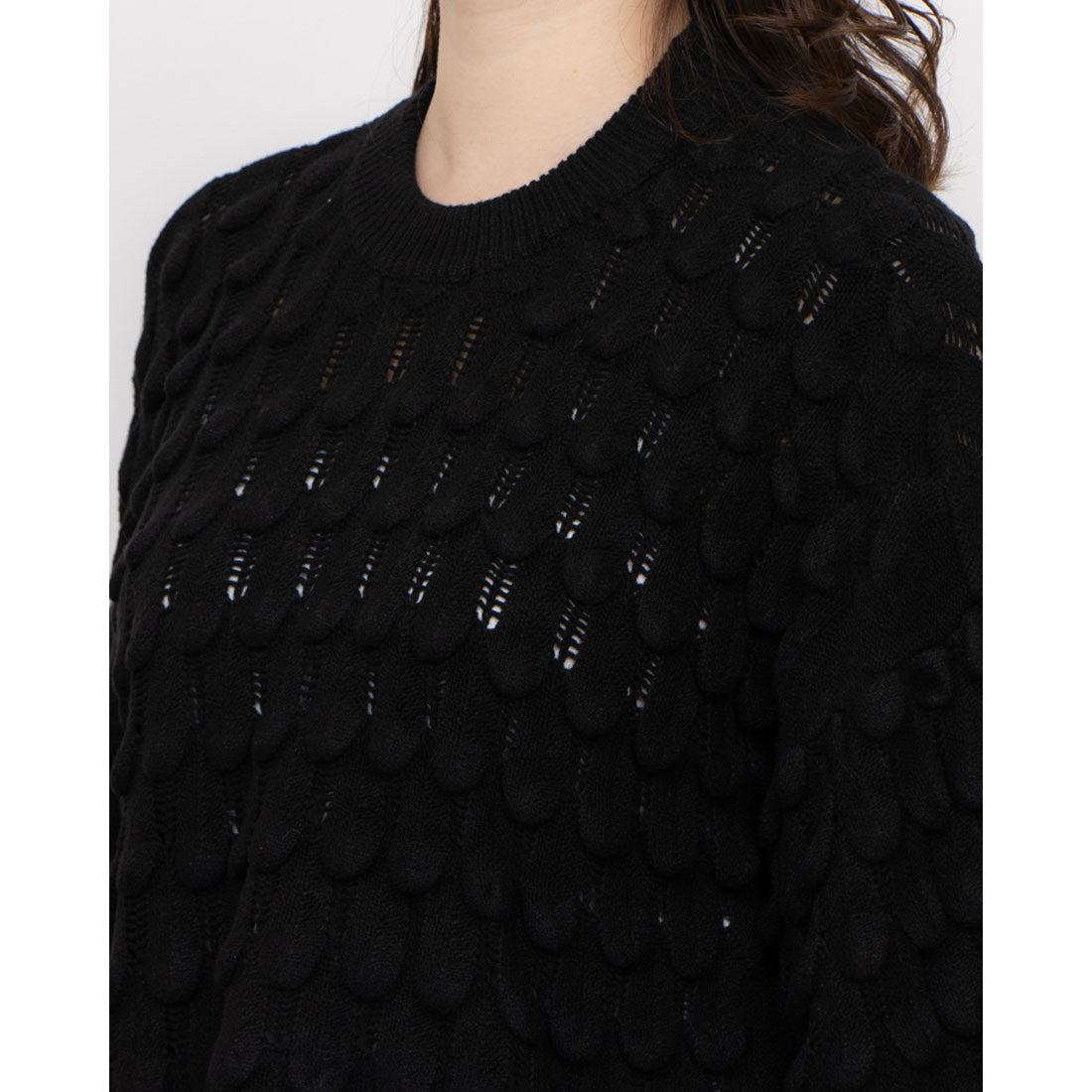 モードフルーレ MODE FOURRURE イタリア製ソフトタッチセーター