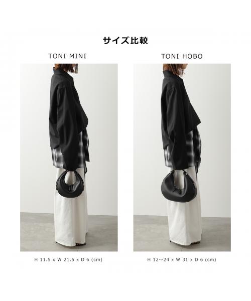 OSOI ハンドバッグ TONI MINI レザー ミニバッグ (BLACK/ブラック) BLACK/ブラック