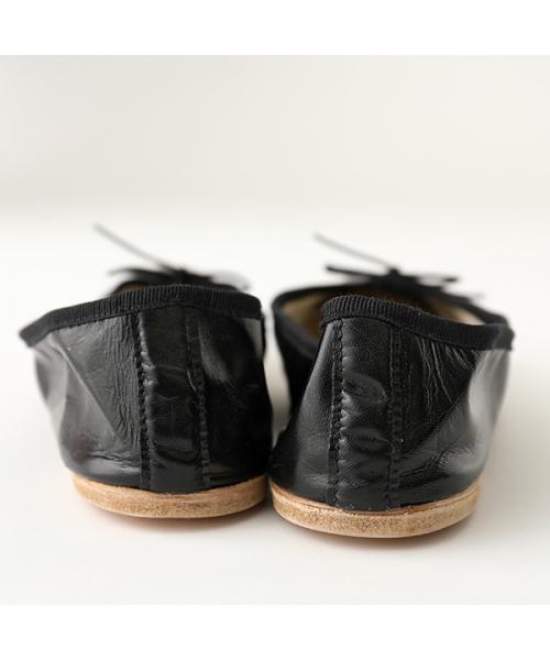 ポルセリ Porselli ポルセリ DS NAPPA バレエシューズ フラットパンプス (2/NERO/ブラック) 2/NERO/ブラック