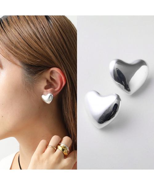アニカイネズ ANNIKA INEZ ANNIKA INEZ ピアス Voluptuous Heart Earrings Sml E940ーSML (シルバー) シルバー