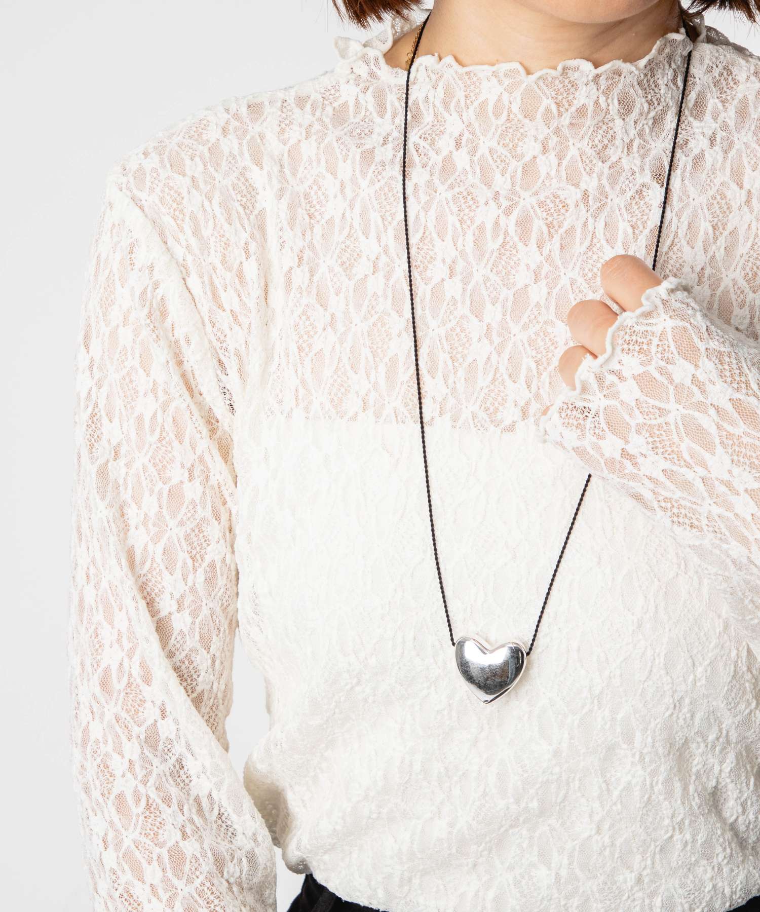 Annika Inez Annika Inez Large Heart Necklace Large Heart 587