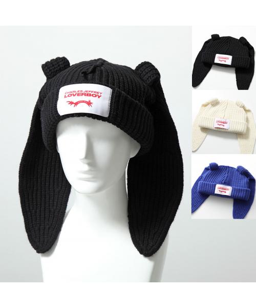 l*l様 CHARLESJEFFREYLOVERBOYChunkyRabbitB Charles Jeffrey LOVERBOYのグレー Patch Rabbit Ears フーディがセール中