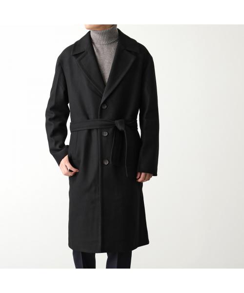 イーヴォ HEVO HEVO コート OSTUNI G725 シングルブレスト ベルト付 (1410/ブラウン) 1410/ブラウン