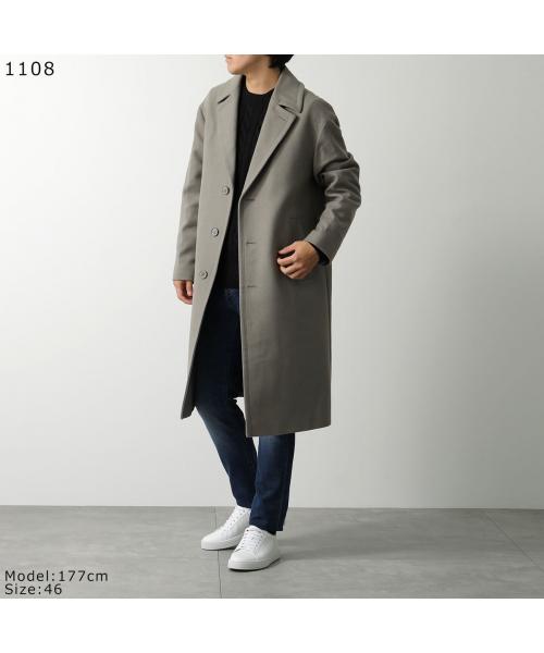 イーヴォ HEVO HEVO コート OSTUNI G725 シングルブレスト ベルト付 (1410/ブラウン) 1410/ブラウン