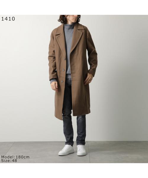 イーヴォ HEVO HEVO コート OSTUNI G725 シングルブレスト ベルト付 (1410/ブラウン) 1410/ブラウン