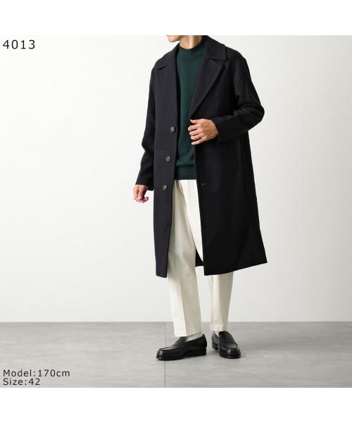 イーヴォ HEVO HEVO コート OSTUNI G725 シングルブレスト ベルト付 (1410/ブラウン) 1410/ブラウン