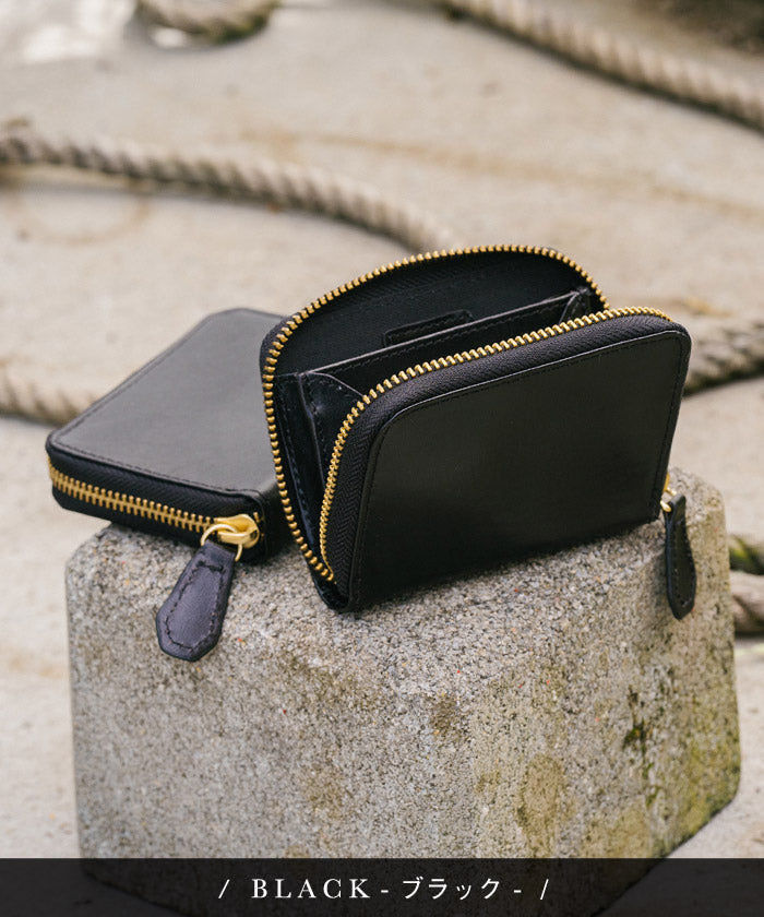 MURA 財布 メンズ コインケース スキミング防止 イタリアンレザー