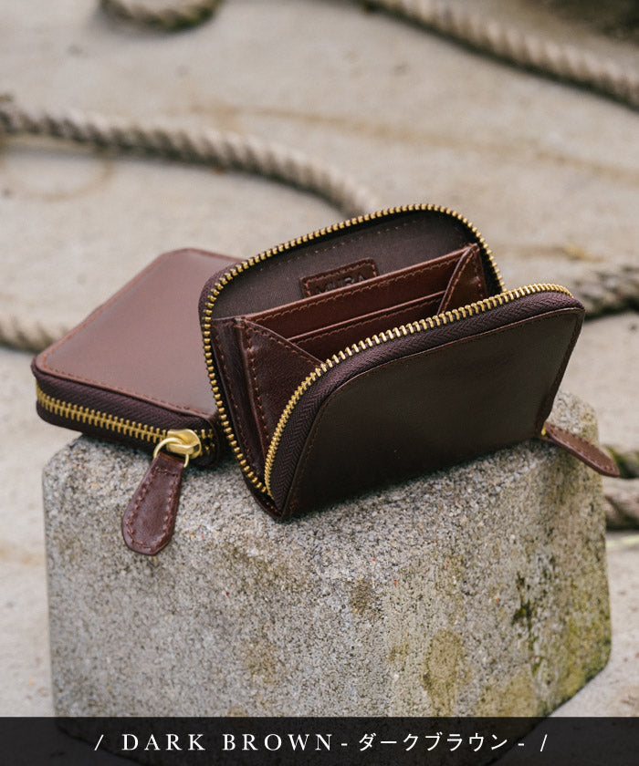 MURA 財布 メンズ コインケース スキミング防止 イタリアンレザー