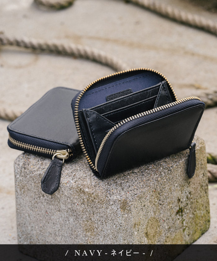 MURA 財布 メンズ コインケース スキミング防止 イタリアンレザー