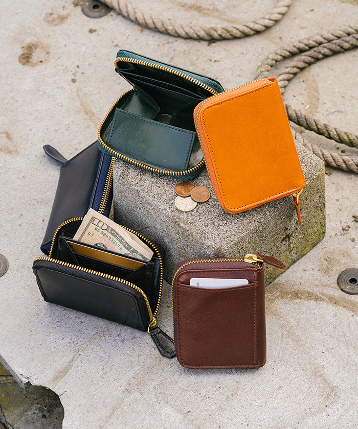 MURA 財布 メンズ コインケース スキミング防止 イタリアンレザー,イタリアンレザー/ブラック