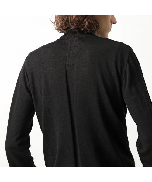 リックオウエンス ダークシャドウ Rick Owens DRKSHDW Rick Owens ニット RU02D6624 M ウール タートルネック (09/BLACK/ブラック) 09/BLACK/ブラック