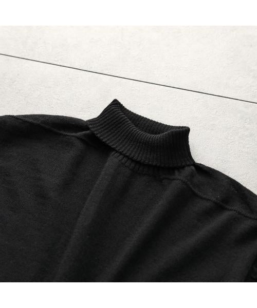 リックオウエンス ダークシャドウ Rick Owens DRKSHDW Rick Owens ニット RU02D6624 M ウール タートルネック (09/BLACK/ブラック) 09/BLACK/ブラック