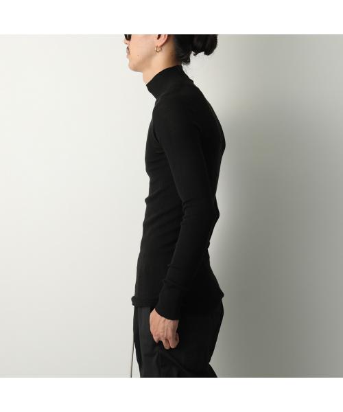 リックオウエンス ダークシャドウ Rick Owens DRKSHDW Rick Owens ニット RIBBED LUPETTO RU02E1638 RIBM (09/BLACK-ブラック) 09/BLACK-ブラック