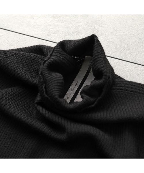 リックオウエンス ダークシャドウ Rick Owens DRKSHDW Rick Owens ニット RIBBED LUPETTO RU02E1638 RIBM (09/BLACK-ブラック) 09/BLACK-ブラック