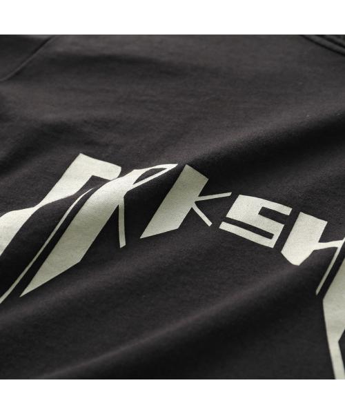 リックオウエンス ダークシャドウ Rick Owens DRKSHDW Rick Owens DRKSHDW Tシャツ LEVEL T DU02E7250 RNEP4P 半袖 (0908/BLACK-PEARL) 0908/BLACK-PEARL