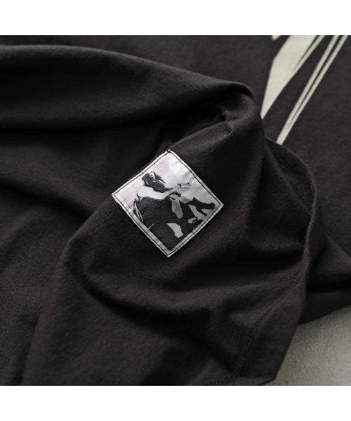 リックオウエンス ダークシャドウ Rick Owens DRKSHDW Rick Owens DRKSHDW Tシャツ LEVEL T DU02E7250 RNEP4P 半袖 (0908/BLACK-PEARL) 0908/BLACK-PEARL