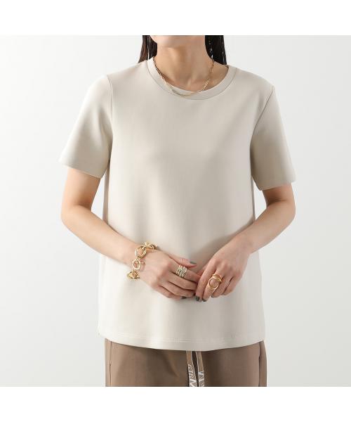 エス マックスマーラ S Max Mara S MAX MARA 半袖 Tシャツ NANCY ネンシー ロゴ 刺繍 (007/ネイビー) 007/ネイビー