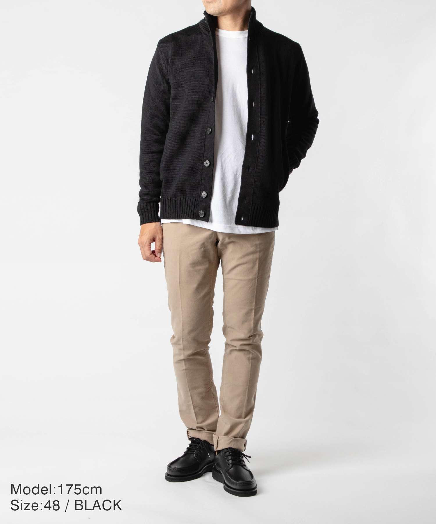 ザノーネ ZANONE ザノーネ ZANONE 810100 - ZR229 カーディガン CHIOTO メンズ トップス 長袖 ニットジャケット キョート メリノウール 5ゲージ ミドルゲージ スタン (ライトブルー) ライトブルー