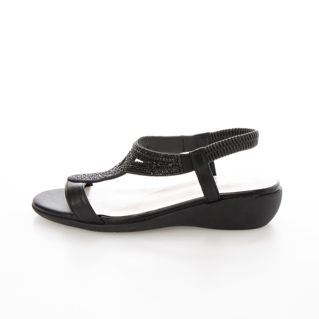 ムーム MUUM キラキラバックベルトサンダル (BL) BL