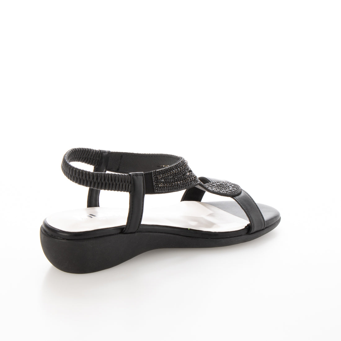 ムーム MUUM キラキラバックベルトサンダル (BL) BL