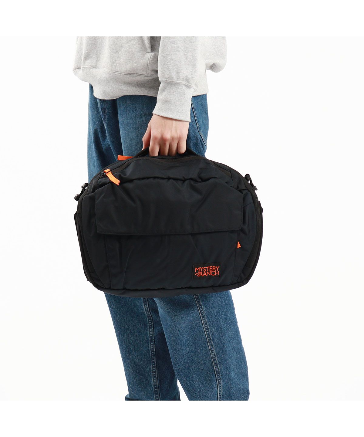 ミステリーランチ MYSTERY RANCH 【日本正規品】 ミステリーランチ ショルダーバッグ MYSTERY RANCH ノートPC A4 17L DISTRICT PRO ディストリクトプロ (ブラック) ブラック