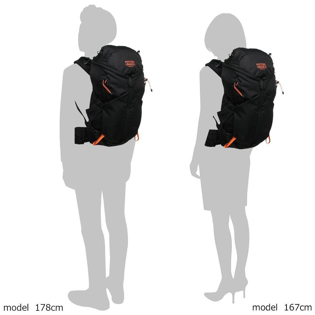 ミステリーランチ MYSTERY RANCH リュック バックパック クーリー 30 29L ベルトサイズ SM ブラック メンズ レディース MYSTERY RANCH 112814 001 (BLACK) BLACK