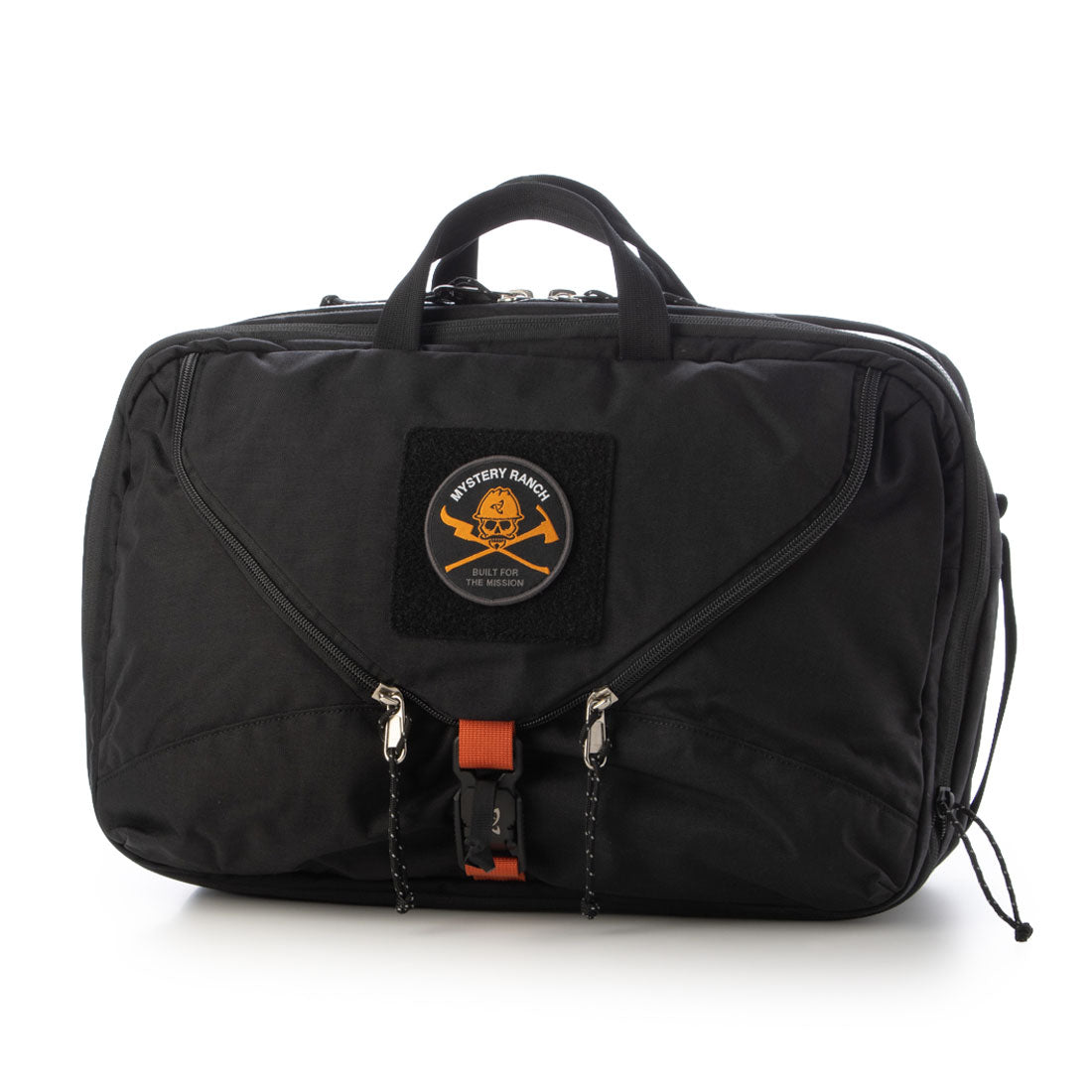 ミステリーランチ MYSTERY RANCH 3 WAY 18 メンズ レディース ビジネス ショルダー メッセンジャー バッグ (BLACK) BLACK