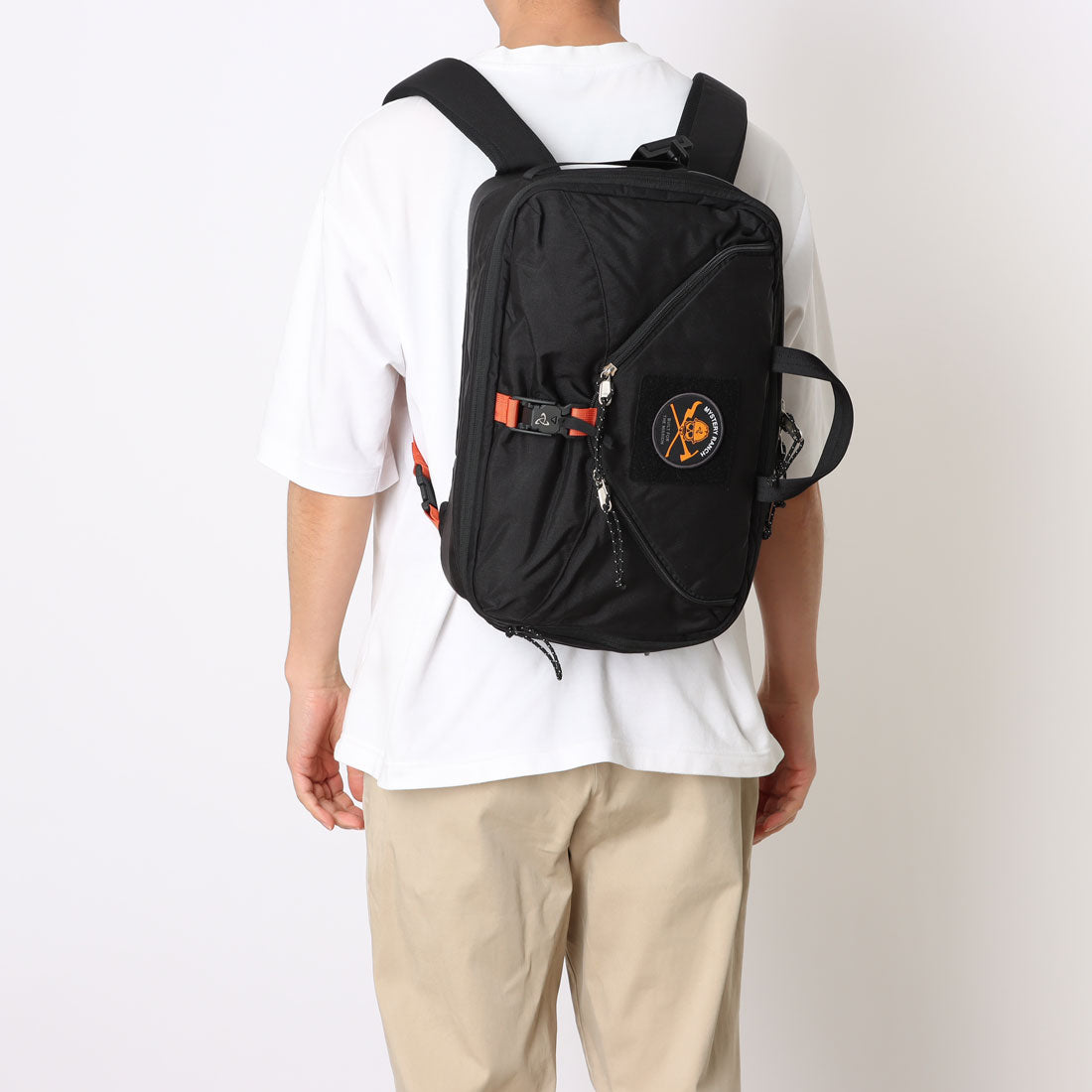 ミステリーランチ MYSTERY RANCH 3 WAY 18 メンズ レディース ビジネス ショルダー メッセンジャー バッグ (BLACK) BLACK