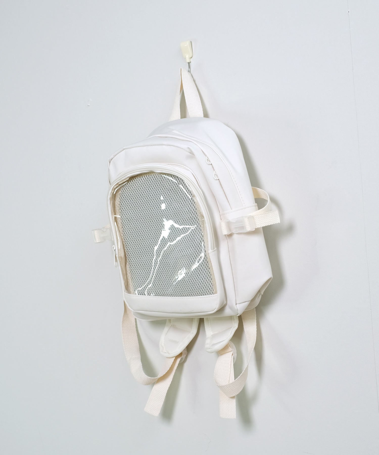 ShopNikoNiko Clear Pocket Mini Backpack with Support Activities School Bag Otaku Activities Support Activities Backpack Pain Bag Pain Backpack Live Participation Bag