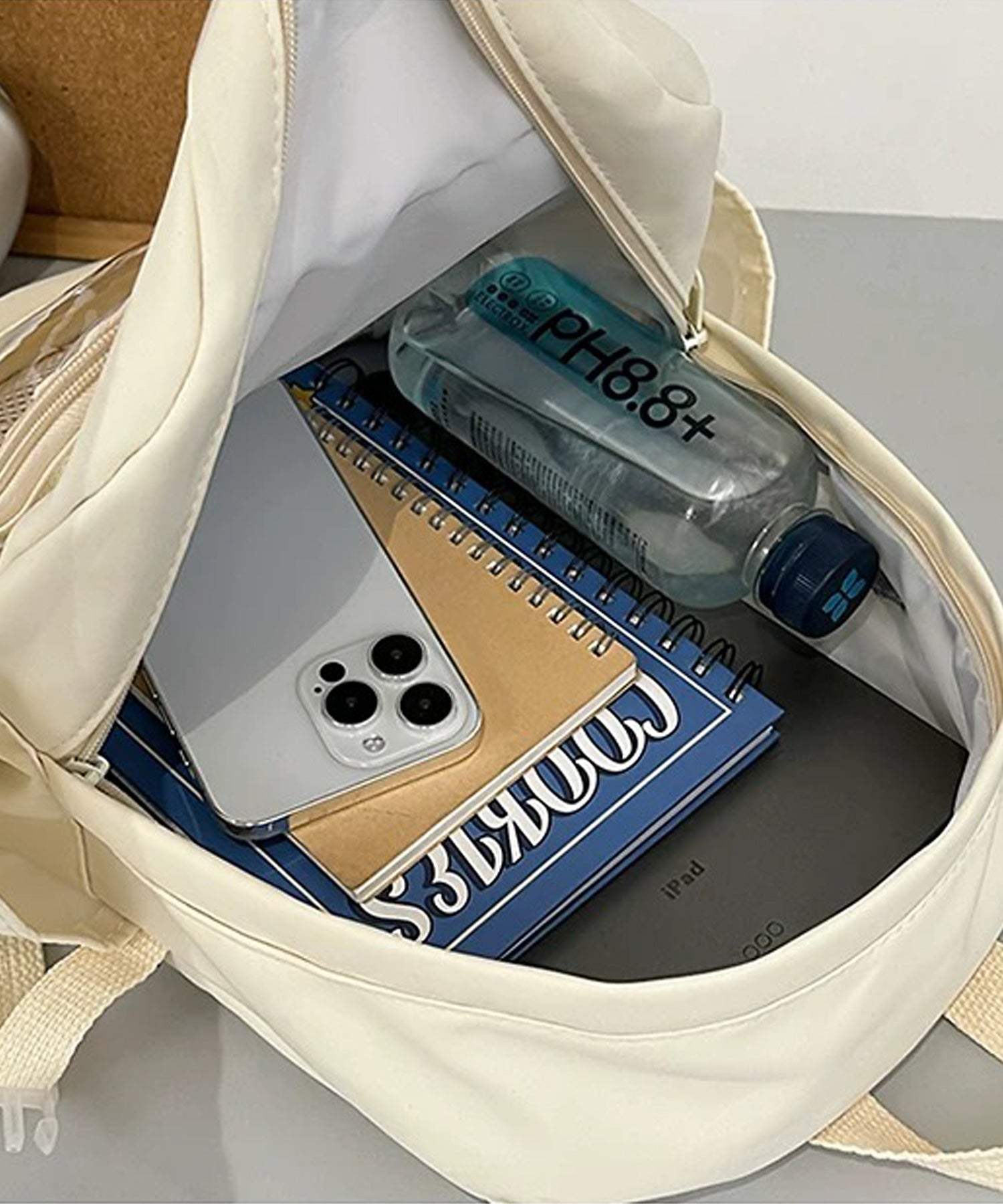 ShopNikoNiko Clear Pocket Mini Backpack with Support Activities School Bag Otaku Activities Support Activities Backpack Pain Bag Pain Backpack Live Participation Bag