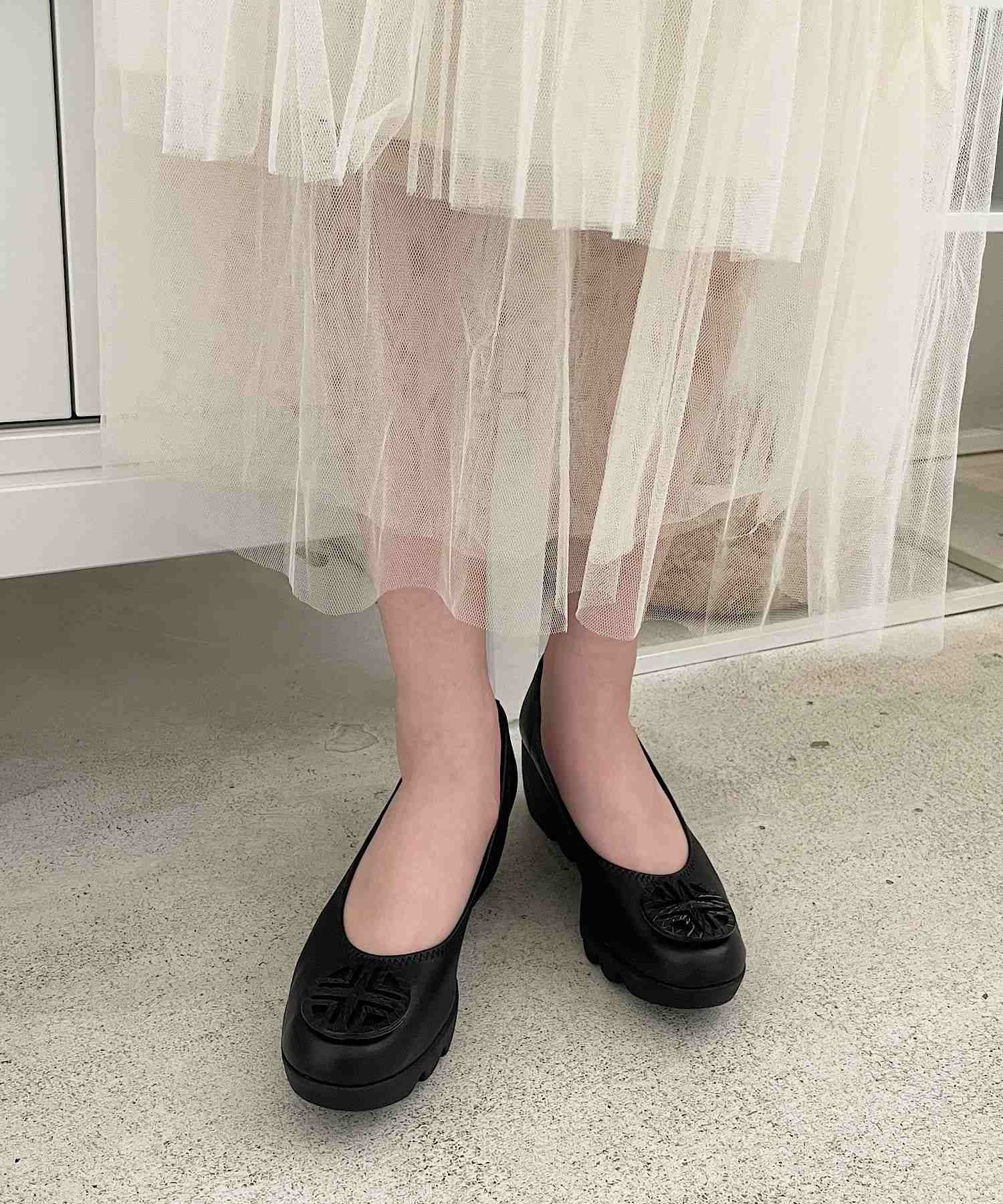 ショップニコニコ ShopNikoNiko 日本製 究極の履き心地 ウェッジソールパンプス【即納】パンプス 痛くない コンフォートシューズ 低反発 ファーストコンタクト 美脚 厚底 レディース オフィス