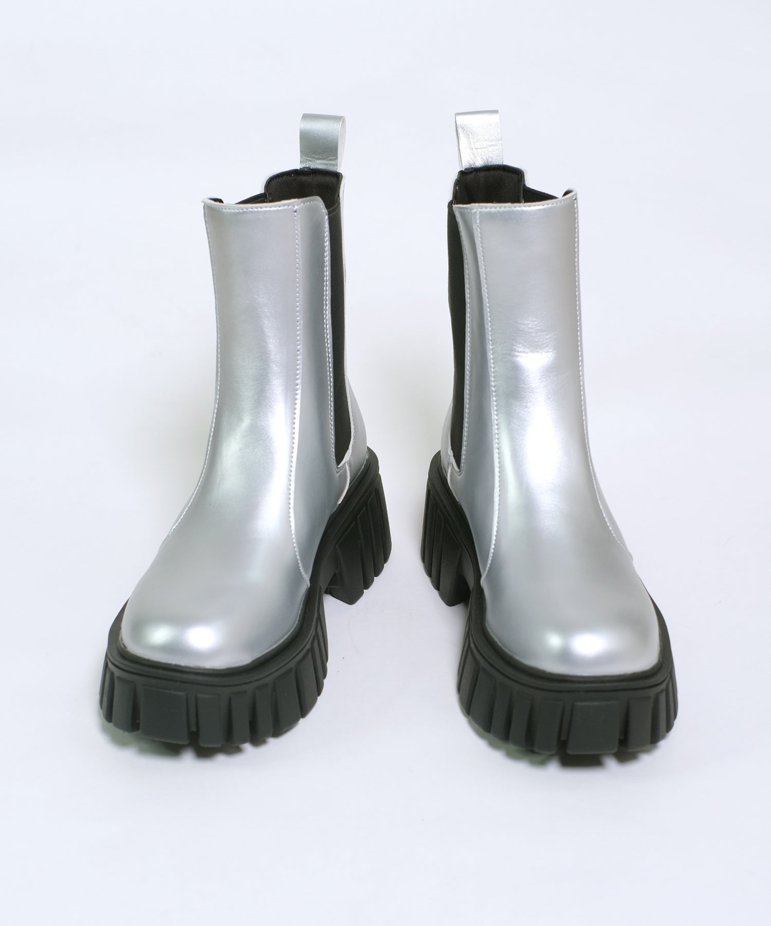 ショップニコニコ ShopNikoNiko ボリュームソール 厚底サイドゴア チェルシーブーツ【11月初旬】韓国ファッション 韓国カジュアル シューズ 靴 ブーツ トラックソール 楽ちん 歩きやすい