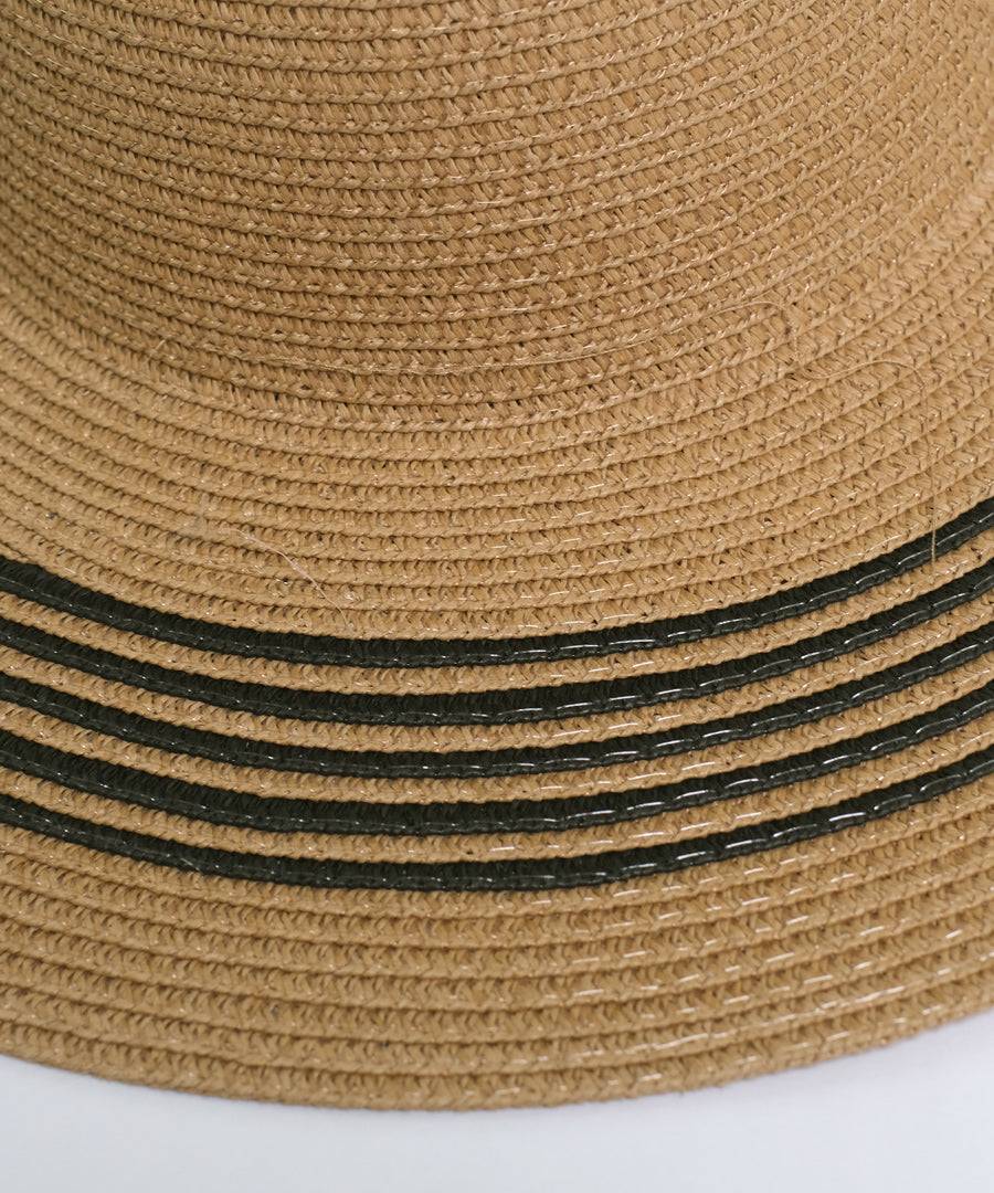 ショップニコニコ ShopNikoNiko つば広 ペーパー編み 麦わら帽子【即納】韓国カジュアル アウトドア キャンプ 海 ビーチ リゾート プール 帽子 ペーパーハット ストローハット ハット ストロー編み (ブラウン) ブラウン