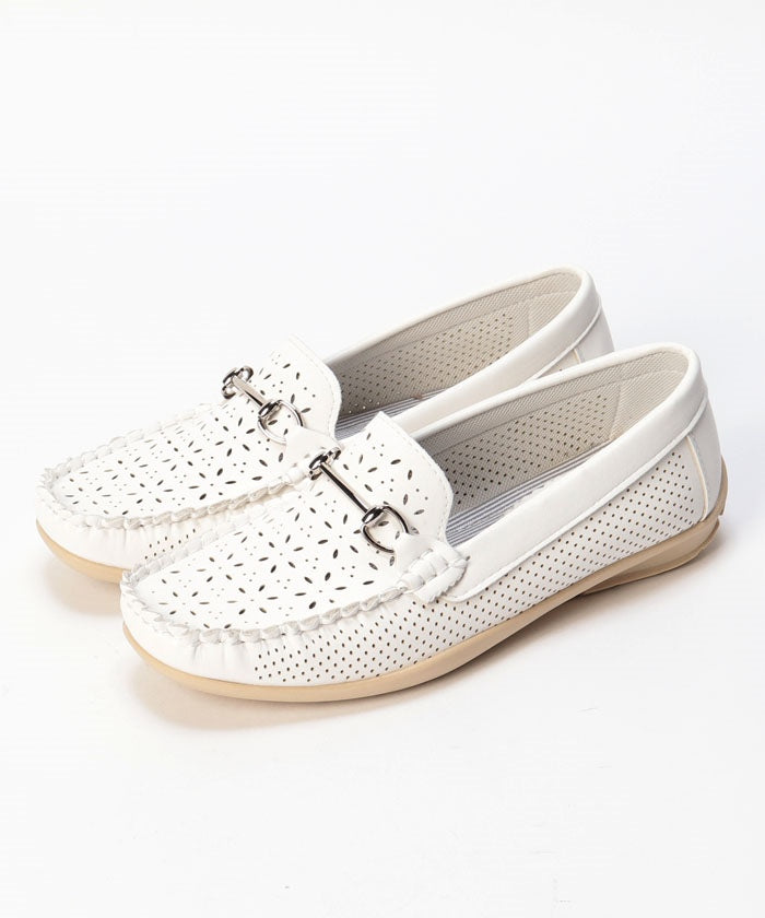 North Date 【CIRCLE】 Flower Punching Bit Driving Shoes