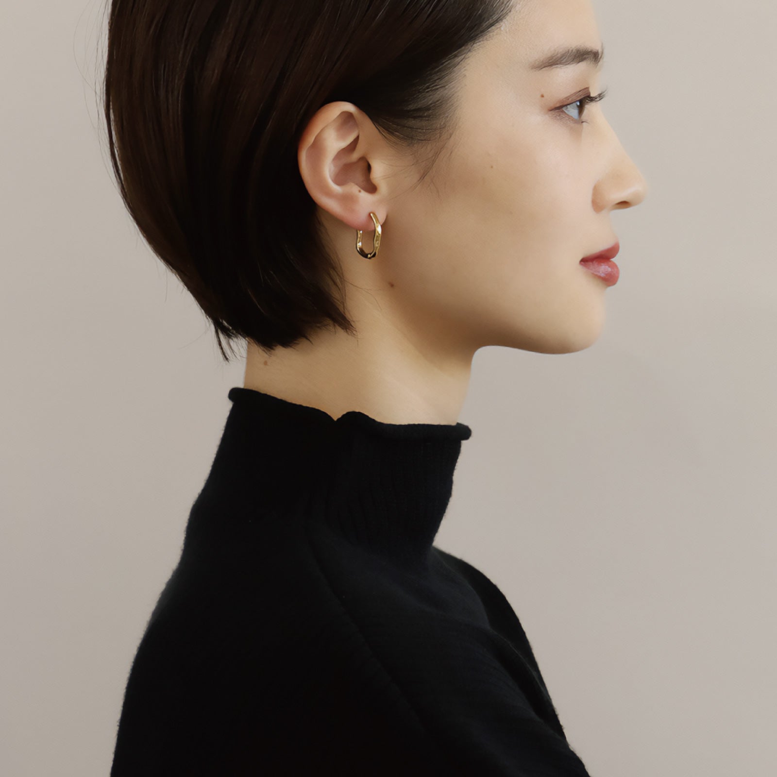 ノエルマーケット Noelmarket ピアス 金属アレルギー フープピアス つけっぱなし 大きめ シンプル 金属アレルギー対応 ステンレス製 (シルバー) シルバー