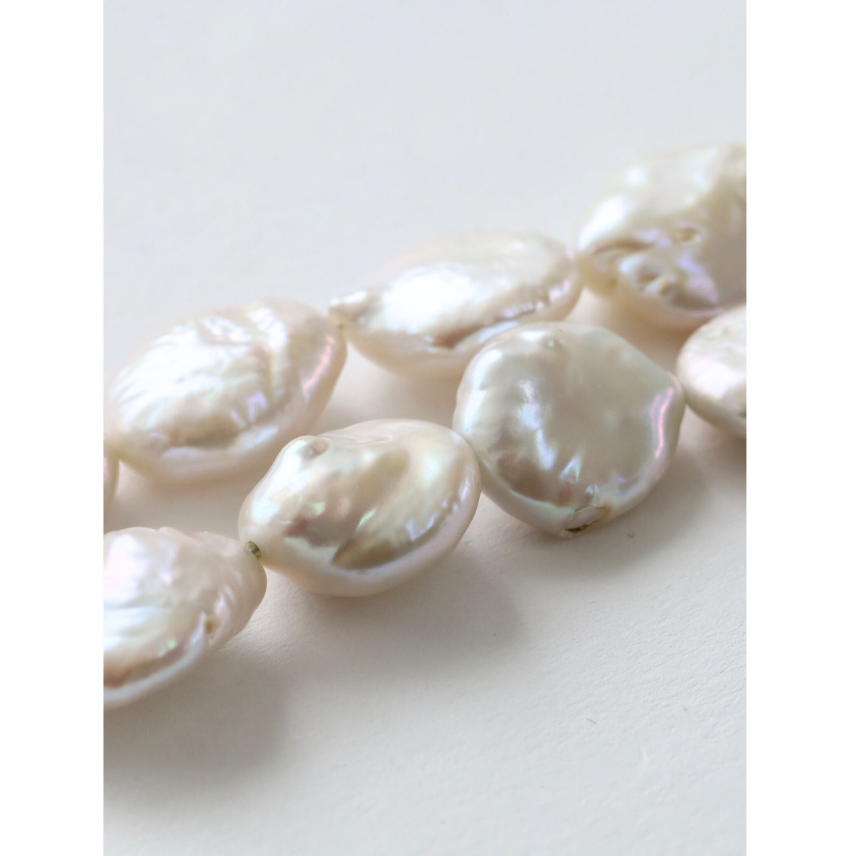 ノエルマーケット Noelmarket 上品とモードが調和する 淡水パール×ステンレスのチェーンブレスレット 金属アレルギー対応 ハンドメイド (シルバー) シルバー