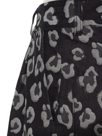 ワイドデニムパンツ