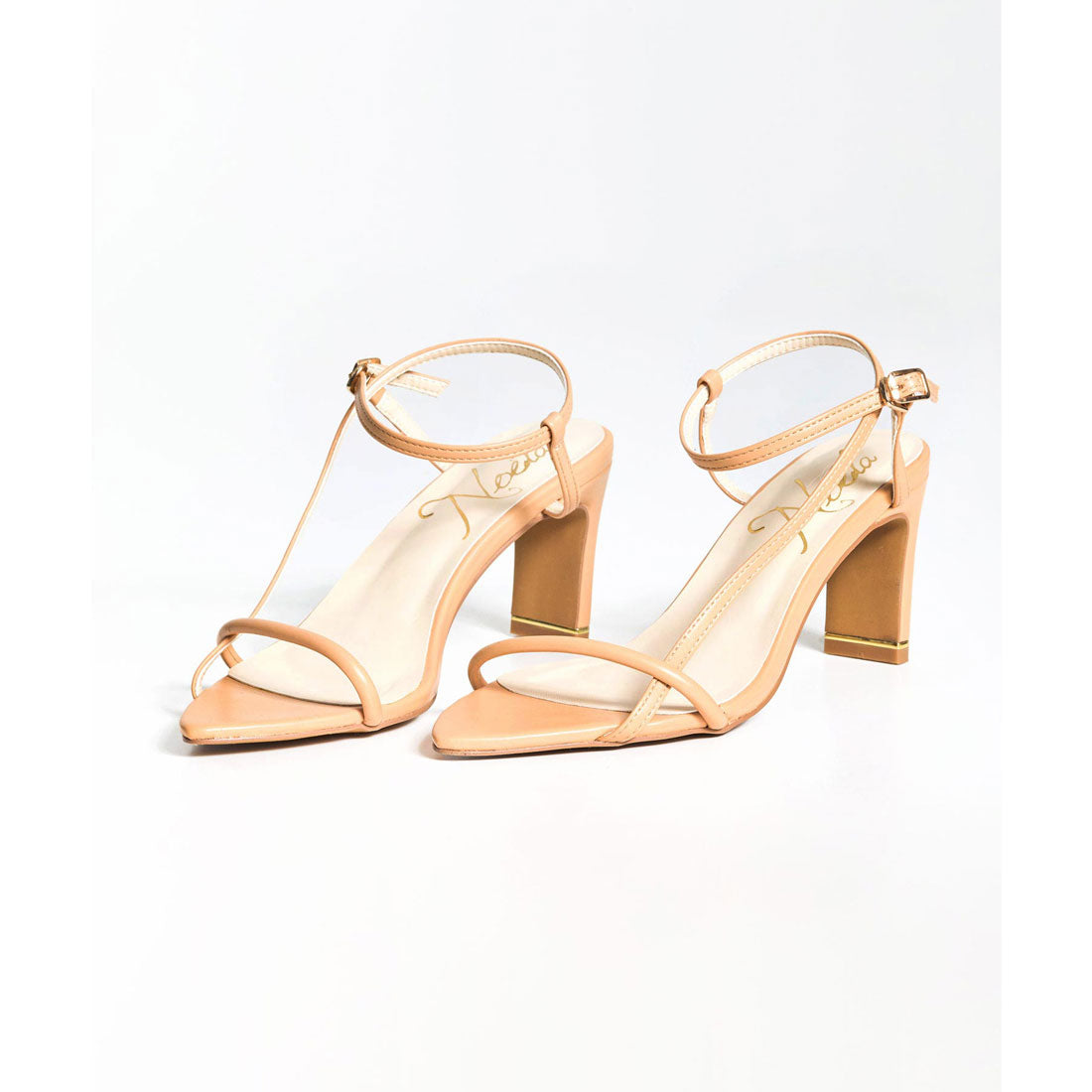 ノエラ NOELA ナローストラップサンダル (オレンジ) オレンジ