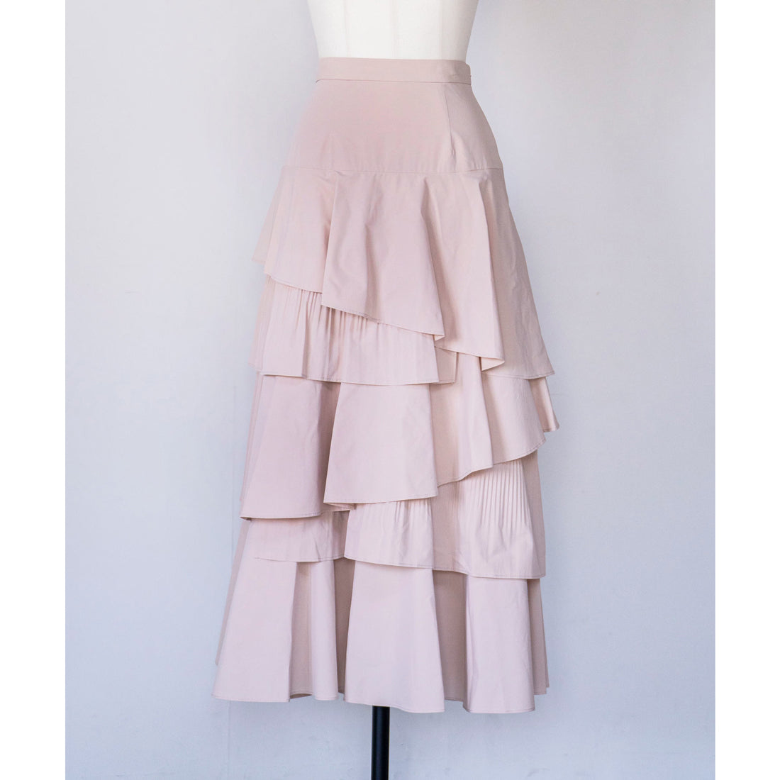 ノエラ NOELA ティアードフリルスカート (ベージュ) ベージュ