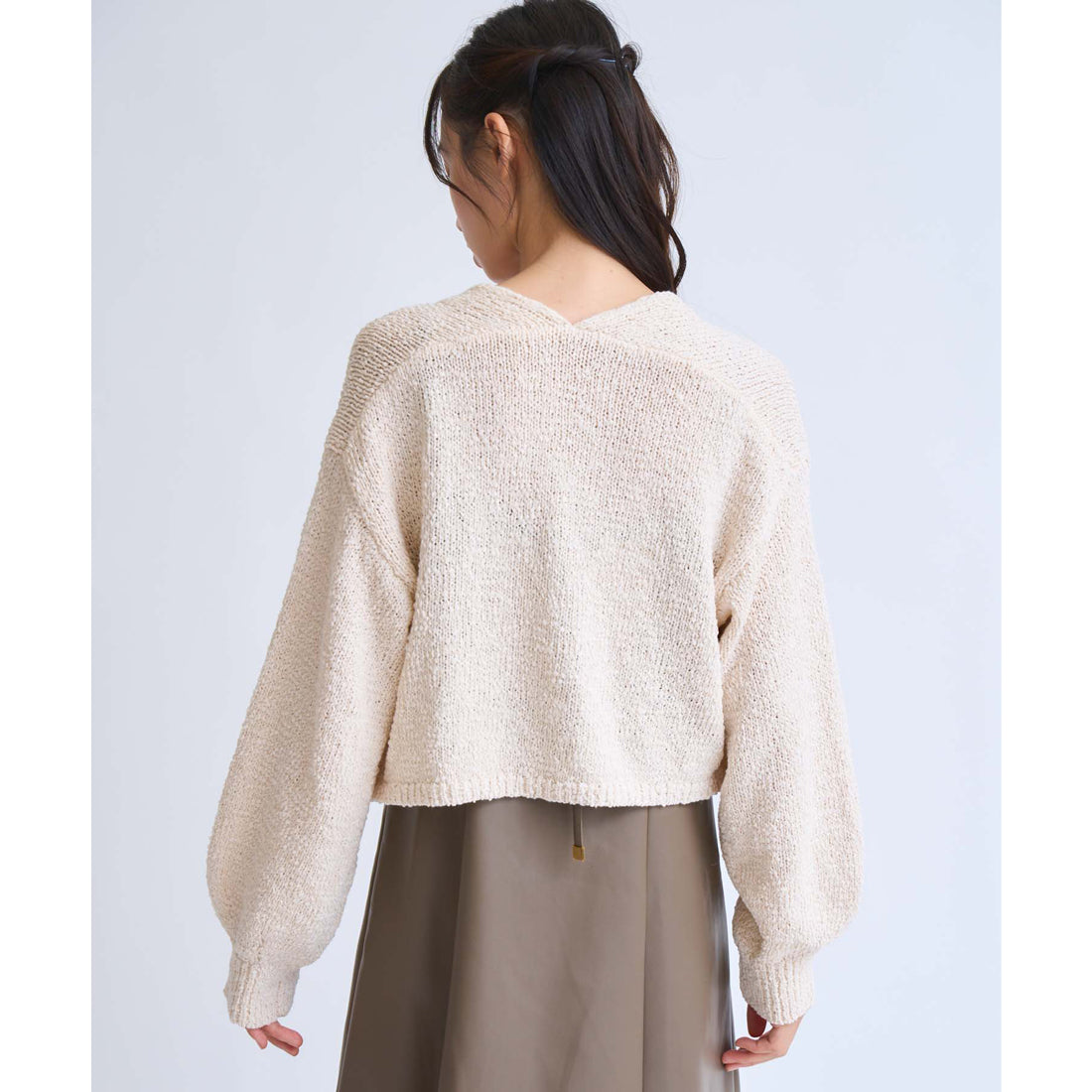 ノエラ Noela ボレロカーデ (ベージュ) ベージュ