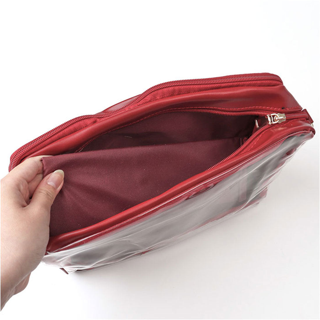 バックヤードファミリー BACKYARD FAMILY 痛バッグ ショルダーバッグ 推し活 大容量 (レッド) レッド