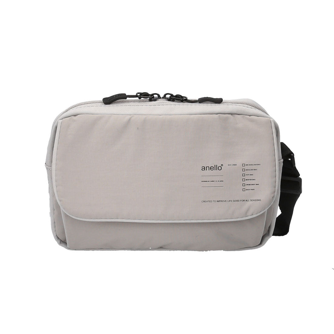 バックヤードファミリー BACKYARD FAMILY anello ガイド 多機能ショルダー (LGY.ライトグレー) LGY.ライトグレー