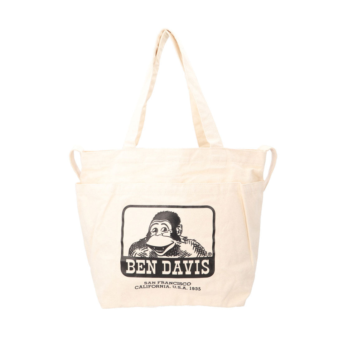 バックヤードファミリー BACKYARD FAMILY BEN DAVIS ベンデイビス POCKET2WAY TOTE (NATURAL) NATURAL