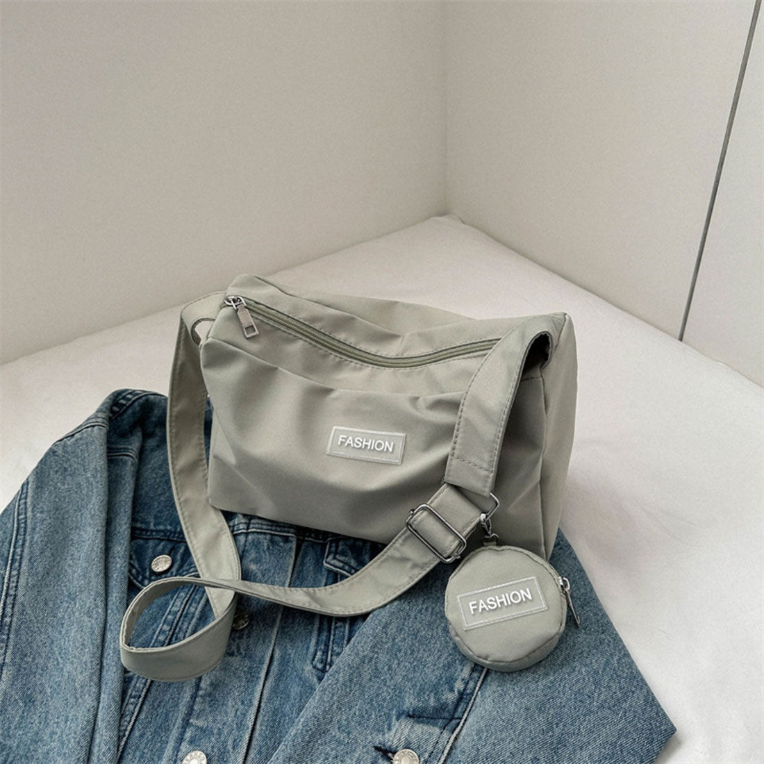 バックヤードファミリー BACKYARD FAMILY ショルダーバッグ レディース 小銭入れ付き (ミントグリーン) ミントグリーン